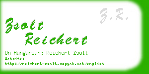 zsolt reichert business card